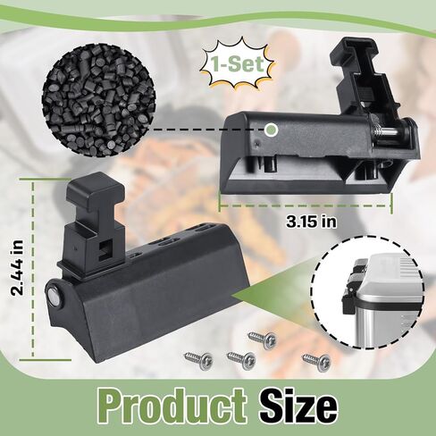 مجموعة مفصلات غطاء بديلة مكونة من مجموعة واحدة للمقلاة التركية الكهربائية Masterbuilt 10L/8L XL، موصل غطاء متين متوافق مع موديلات المقلاة Masterbuilt MB20012420، MB20010326 in Kuwait