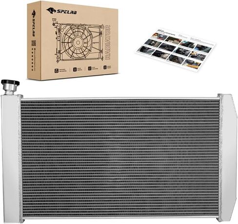 SPELAB Aluminium Radiator متوافق مع Chevy 1988-1999 1992 1993 1994 C1500 C2500 C3500 K1500 K2500 K3500 متوافق مع GMC Suburban 5.0 5.7L V8 89 90 91 93 94 96 97 97 ، in Saudi Arabia