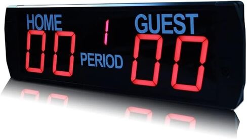 Score Keeper for Games Ping Pong/Badminton/Basketball/Football/Volleyball, Portable Digital Scoreboard with Remote Control in Kuwait