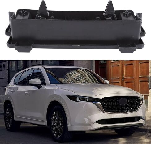 Front Bumper License Plate Frame Bracket ABS Tag Holder Compatible with Mazda CX-5 2017 2018 2019 2020 2021 Part Replacement for KB8A50170/MA1068114 in Saudi Arabia
