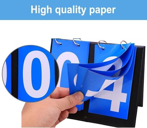 LED Digital Scoreboard Basketball Game Scoreboard,Reusable Multi Sports Score Flip Sports Scoreboard for Volleyball Football Sports Blue and Red in Kuwait