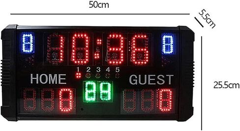 LED Digital Scoreboard Electronic Scoreboard, for Ball Game Wall-Mount Digital Scoreboard, with Wireless Remote Control in Kuwait