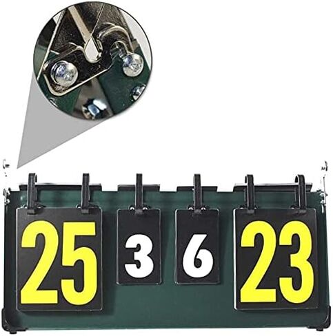Scoreboard Sports Scoreboard 4-Digit Sports Competition Score Board Scoreboard, for Table Tennis, Basketball Scoreboards & Timers in Kuwait