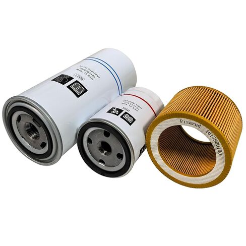 طقم فلتر 2901091900 (1622087100+1513033701+1613900100) متوافق مع طقم استبدال فلتر ضاغط الهواء 2901-0919-00 in Kuwait