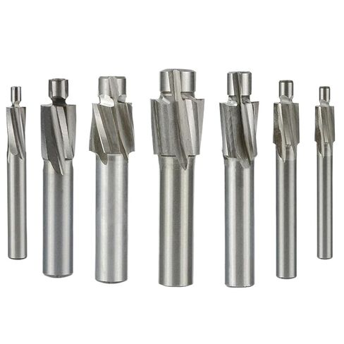 4 فلوت HSS Counterbore End Mill M3-M20 أداة الشق التجريبي أداة الطحن القاطع الغاطسة نهاية المطاحن CNC أداة الطحن (الحجم: 14.4 × 24 × 12 × 12 × 20 × 90) in Saudi Arabia