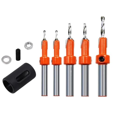 Drill Bit Set Hex Shank Countersink Drill Bit Woodworking Screw Extractor Remon Demolition for Woodworking Drilling Counterbore (Size : C) in Saudi Arabia
