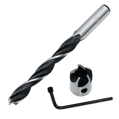 SHOKHI 4PCS Conical Drill Bit Countersink Drill Woodworking Drilling Pilot Holes HSS Chamfer Bit Set Counterbore Cutter Screw Hole Dril in Saudi Arabia