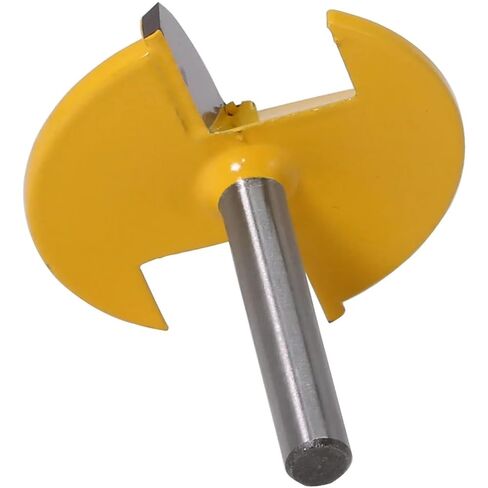 SHOKHI 1PC 6mm Shank Small Bowl Router Bit - 1-1/2"" Radius - 1-3/4"" Wide Door Knife Woodworking Cutter RCT in Saudi Arabia
