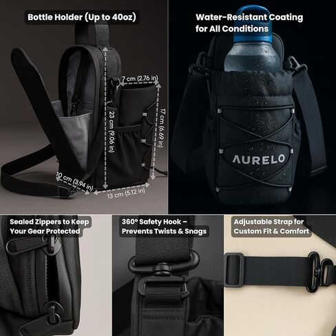 Magnetic Gym Bag for Men & Women – Small Gym Bag with Rack Attachment, Water Bottle Holder (Up to 40oz), Compact Workout Bag Keeps Gear Off Floor, Quick-Dry Towel Included in Saudi Arabia