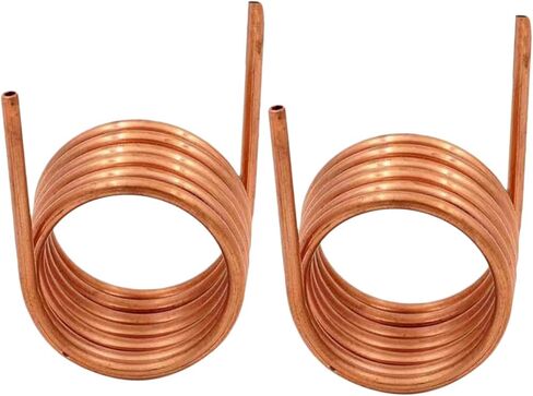 Ciieeo 2pcs 2m Long 4x0.5mm Soft Copper Tubing Coil for Refrigeration Air Conditioner, 3mm Inner Diameter Copper Tube for Hvac Cooling Systems in Saudi Arabia