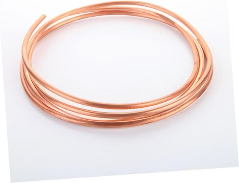 Ciieeo 2pcs 2m Long 4x0.5mm Soft Copper Tubing Coil for Refrigeration Air Conditioner, 3mm Inner Diameter Copper Tube for Hvac Cooling Systems in Saudi Arabia