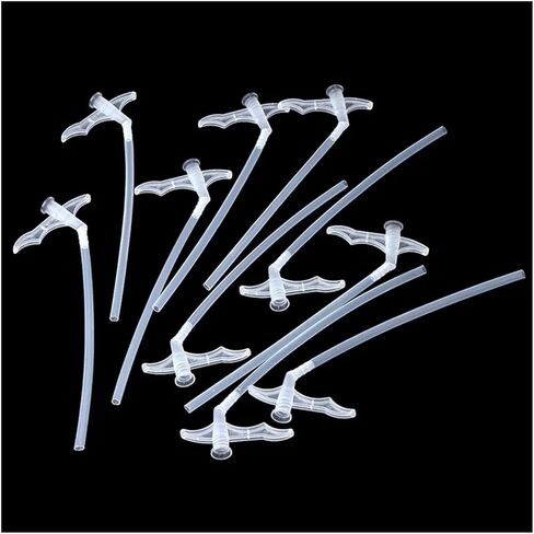 Spray Foam Nozzle 100pcs 18CM Spray Foam Tubes Nozzle Gap Filling Insulating Foam Tube DIY Polyurethane Foam Glue Gun Connection Tube Tools in Kuwait
