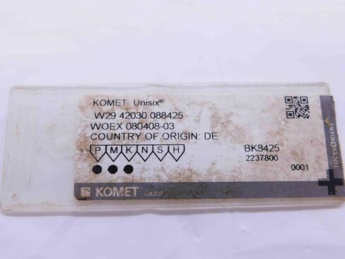 7 قطعة جديد KOMET WOEX 080408-03 BK8425 TiAlN & TiN إدراجات حفر كربيد مطلية - NS0271BL5 in Saudi Arabia