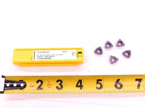 5 قطعة جديد KENNAMETAL DFT06T308D44HP KCU40 TiN & TiAlN كربيد الحفر-EA1211BL5 in Saudi Arabia