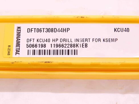 5 قطعة جديد KENNAMETAL DFT06T308D44HP KCU40 TiN & TiAlN كربيد الحفر-EA1211BL5 in Saudi Arabia