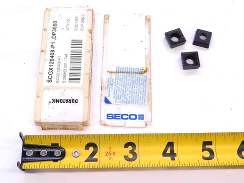 3 قطعة جديد SECO SCGX120408-P1 DP3000 TiCN & Al2O1 إدراج مثقاب كربيد مطلي - NS0581BU5 in Saudi Arabia