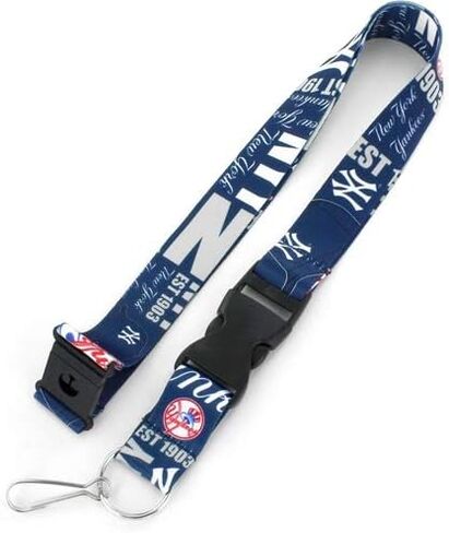 Aminco New York Yankees 24" Breakaway Lanyard with Keychain Clip in Kuwait
