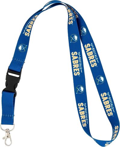 Desert Cactus Buffalo Sabres Lanyard NHL National Hockey League Car Keys ID Badge Holder Keychain Detachable Breakaway Snap Buckle (Lanyard 1 - Blue) in Saudi Arabia