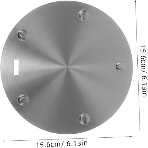 Induction Cooktop Compatible Heat Diffuser Stainless Steel Plate for Even Heat Distribution and Easy Cleaning in Saudi Arabia