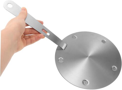 Induction Cooktop Compatible Heat Diffuser Stainless Steel Plate for Even Heat Distribution and Easy Cleaning in Saudi Arabia