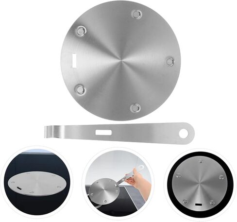 Induction Cooktop Compatible Heat Diffuser Stainless Steel Plate for Even Heat Distribution and Easy Cleaning in Saudi Arabia