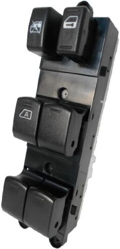 مفتاح النافذة الرئيسي من SWITCHDOCTOR لـ 2007-2008 Nissan Sentra، 2005-2015 Xterra، 2005-2019 Frontier (يلزم فحص الدبوس) in Kuwait