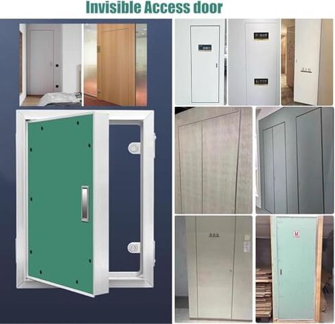 باب لوحة وصول مخفي مقاس 14 × 36 - باب وصول متين من الألومنيوم للحوائط الجافة، مثالي للسباكة السكنية والتجارية، والتدفئة والتهوية وتكييف الهواء، وحلول الفحص الكهربائي in Kuwait