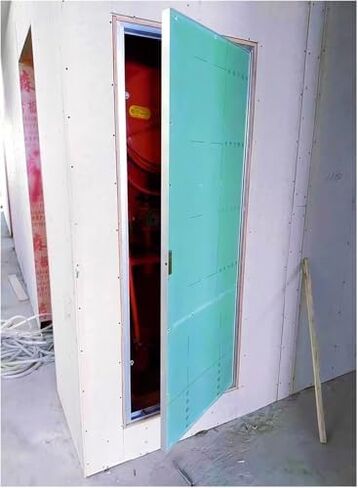 باب وصول مخفي مقاس 14 × 36 للجدران الجافة - لوحة حائط مخفية، باب فحص من الألومنيوم للاستخدام السكني والتجاري، مثالي لتطبيقات السباكة والصناعية in Saudi Arabia