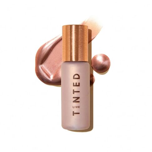 قطرات هايلايتر سائلة من Live Tinted Hueglow - هايلايتر خفيف الوزن مملوء بالمصل، تركيبة غير دهنية لإشراقة طبيعية وترطيب متقدم، ساعة ذهبية، 0.46 أونصة سائلة/13.5 مل in Kuwait