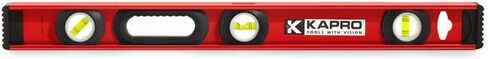 Kapro - 175 MaxPro Heavy Duty I-Beam Level - يتميز بقوارير أفقية ورأسية و+ 45 درجة وموقع راسيا مزدوج الرؤية وقاعدة V-Groove - ألومنيوم - 24 بوصة in Kuwait