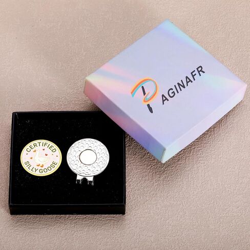 Magnetic Goose Golf Ball Marker Hat Clip, Cute Golfs Gifts for Women Men Friends, Funny Valentines Day Gifts for Her Daughter Girlfriend, Birthday Gift for Teen Girls, Golf Accessories for GolfLovers in Saudi Arabia