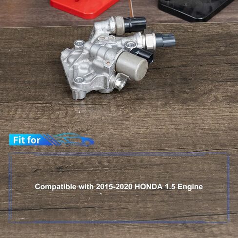 Rldym VVT Solenoid Spool Variable Valve with Gasket Assembly 15810-5R0-003 for Honda FIT 1.5L 2015 2016 2018 2019 2020, for RU1/GK5/GJ/GM6 Replace# 158105R0003 in Saudi Arabia