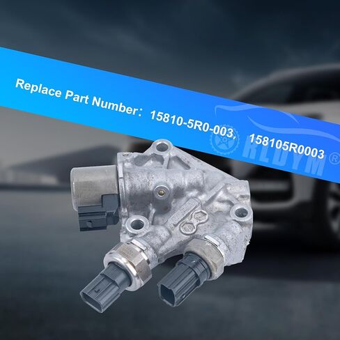 Rldym VVT Solenoid Spool Variable Valve with Gasket Assembly 15810-5R0-003 for Honda FIT 1.5L 2015 2016 2018 2019 2020, for RU1/GK5/GJ/GM6 Replace# 158105R0003 in Saudi Arabia