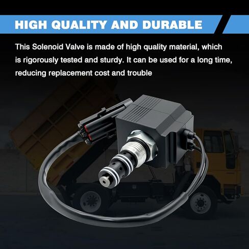 صمام الملف اللولبي PTO لإقلاع الطاقة 12 فولت متوافق مع سلسلة Muncie Dump Truck CS20/CS21 لاستبدال 35T36092 in Saudi Arabia
