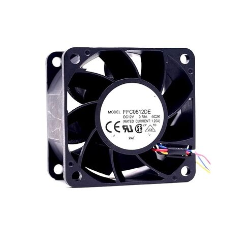 FFC0612DE DC 12V 0.78A 6038 6CM 4-Wire Server Cooling Fan in Saudi Arabia