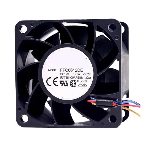 FFC0612DE DC 12V 0.78A 6038 6CM 4-Wire Server Cooling Fan in Saudi Arabia
