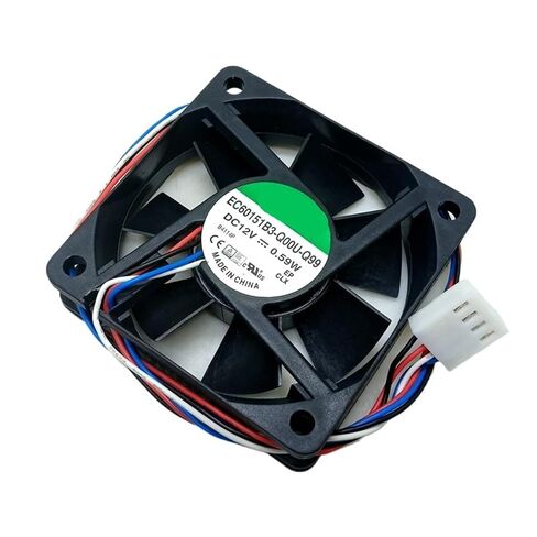 1 قطعة 12 فولت 0.59 واط مروحة 6015 60 مللي متر 60*15 مللي متر EC60151B3-Q00U-Q99 4-pin in Kuwait