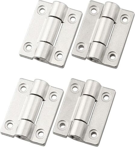 Adjustable Torsion Damping Hinge for Furniture Cabinets and Industrial 4Pcs(26x22MM Silver) in Saudi Arabia