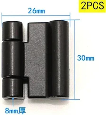 Zinc Alloy Folding Door Hinge 180 Hinges for Industrial Cabinet Electric Power Box Hardware Fittings 2Pcs in Saudi Arabia