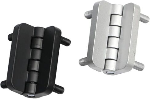 Zinc Alloy Open Hinge CL209C Stainless Steel Distribution Box Dry Type Transformer Shell 1Pcs(Black Counterbore) in Saudi Arabia