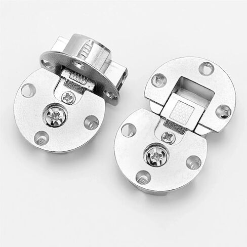 90 Degree Folding Hinge Adjustable Flap Slide-in Up-Down Detachable Concealed Zinc Alloy 2Pcs ﻿ in Saudi Arabia