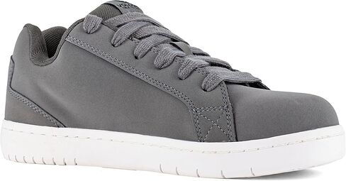Volcom® Stone EH Comp Toe Men Shoes – PU and Leather Upper – Mesh-Resistant Lining – Round Toe Silhouette Grey/Black 15 M in Saudi Arabia