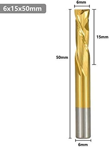 1 قطعة مطحنة نهاية الأنف المربعة 2 الناي حتى أسفل CNC راوتر بت 3.175/4/6/8/10 مللي متر عرقوب كربيد نهاية مطحنة قاطعة المطحنة in Kuwait