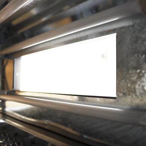 Shrink Wrap Machine Mesh Type Heat Shrink Packaging Machine Electric Tunnel Packaging Equipment with Transparent Furnace for POF PVC (15.8X7.9inch Max Shrink Size) 220V in Kuwait