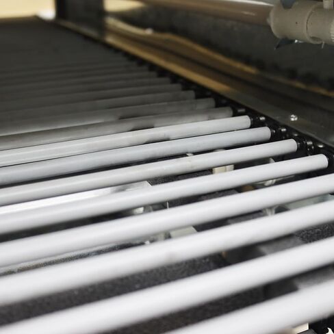 Shrink Wrap Machine Chain Type Heat Shrink Packaging Machine Electric Tunnel Packaging Equipment with Transparent Furnace for POF PVC (15.8X7.9inch Max Shrink Size) 220V in Kuwait