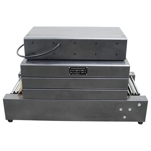 Shrink Wrap Machine Chain Type Heat Shrink Packaging Machine Electric Tunnel Packaging Equipment with Transparent Furnace for POF PVC (15.8X7.9inch Max Shrink Size) 220V in Kuwait
