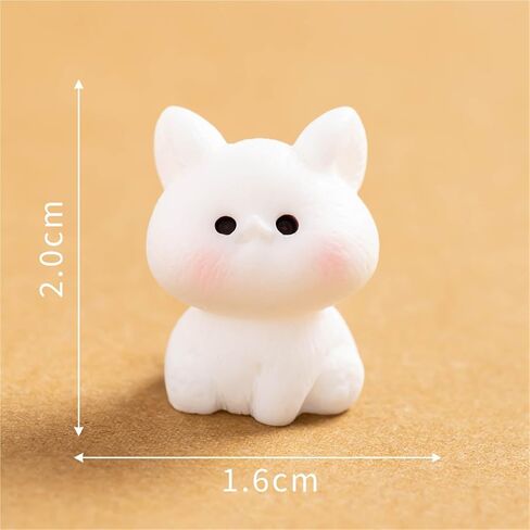 Cute Mini Creative Siamese Cat, White Cat Hinge Heads Decorative Topper Set 4PCS, Home Decoration,Magnetic Hinge Head Toppers Door Hinge in Saudi Arabia