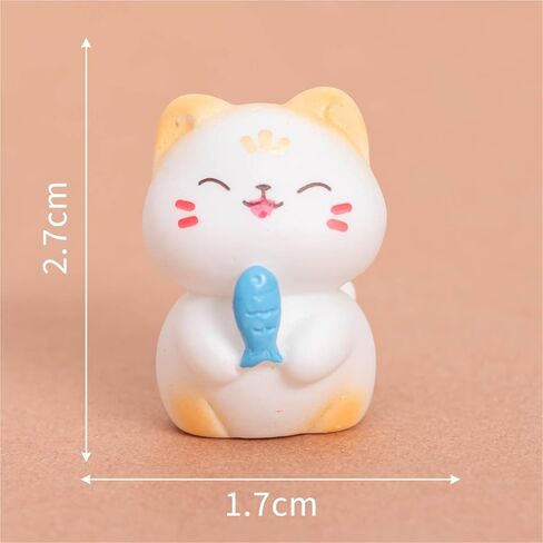 Cute Mini Creative Little Kitten Hinge Heads Decorative Topper Set 4PCS, Home Decoration,Magnetic Hinge Head Toppers Door Hinge in Saudi Arabia