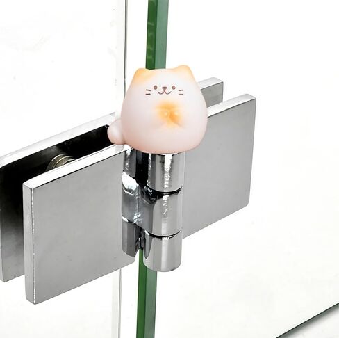 Cute Mini Creative Little Kitten Hinge Heads Decorative Topper Set 4PCS, Home Decoration,Magnetic Hinge Head Toppers Door Hinge in Saudi Arabia