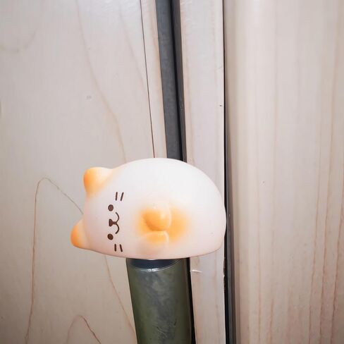 Cute Mini Creative Little Kitten,Cat Hinge Heads Decorative Topper Set 4PCS, Home Decoration,Magnetic Hinge Head Toppers Door Hinge in Saudi Arabia